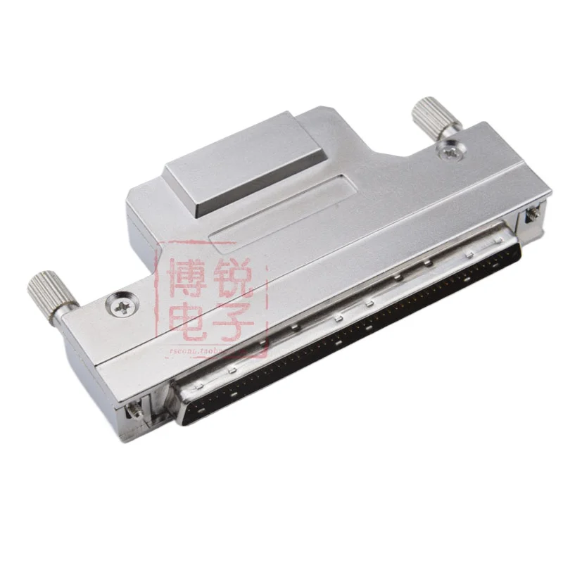 SCSI Connector DB Type 100Pin 100pin Plug Bonding Wire Male Connector 100 Core Steel Casing Screw Interface