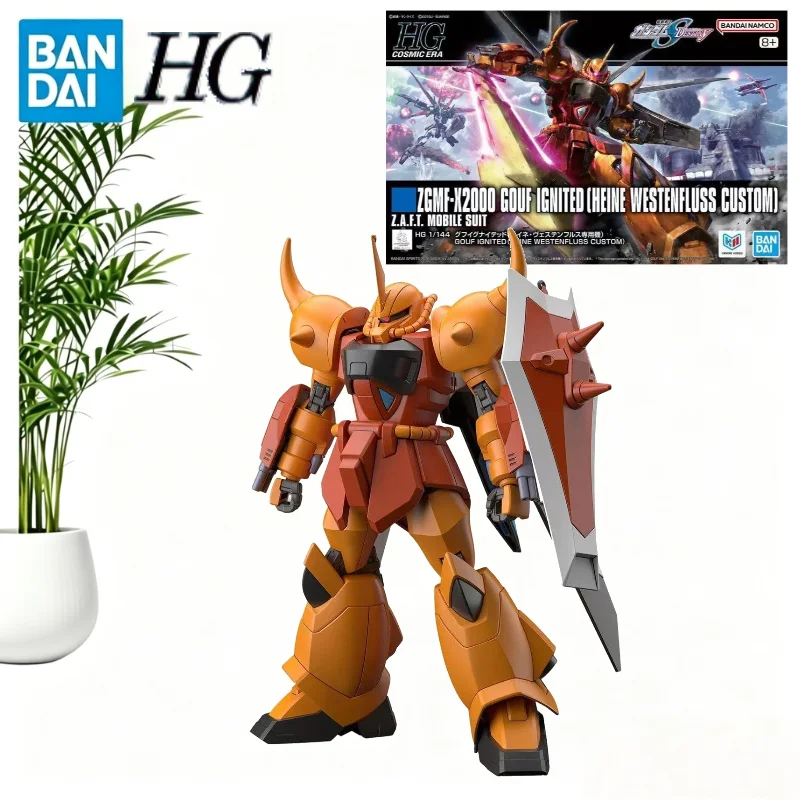 Original Bandai HG 1/144 Gouf Ignited Heine Custom ZGMF‑X2000 Mobile Suit Gundam SEED Destiny Gunpla Bausatz Modell Spielzeug AS