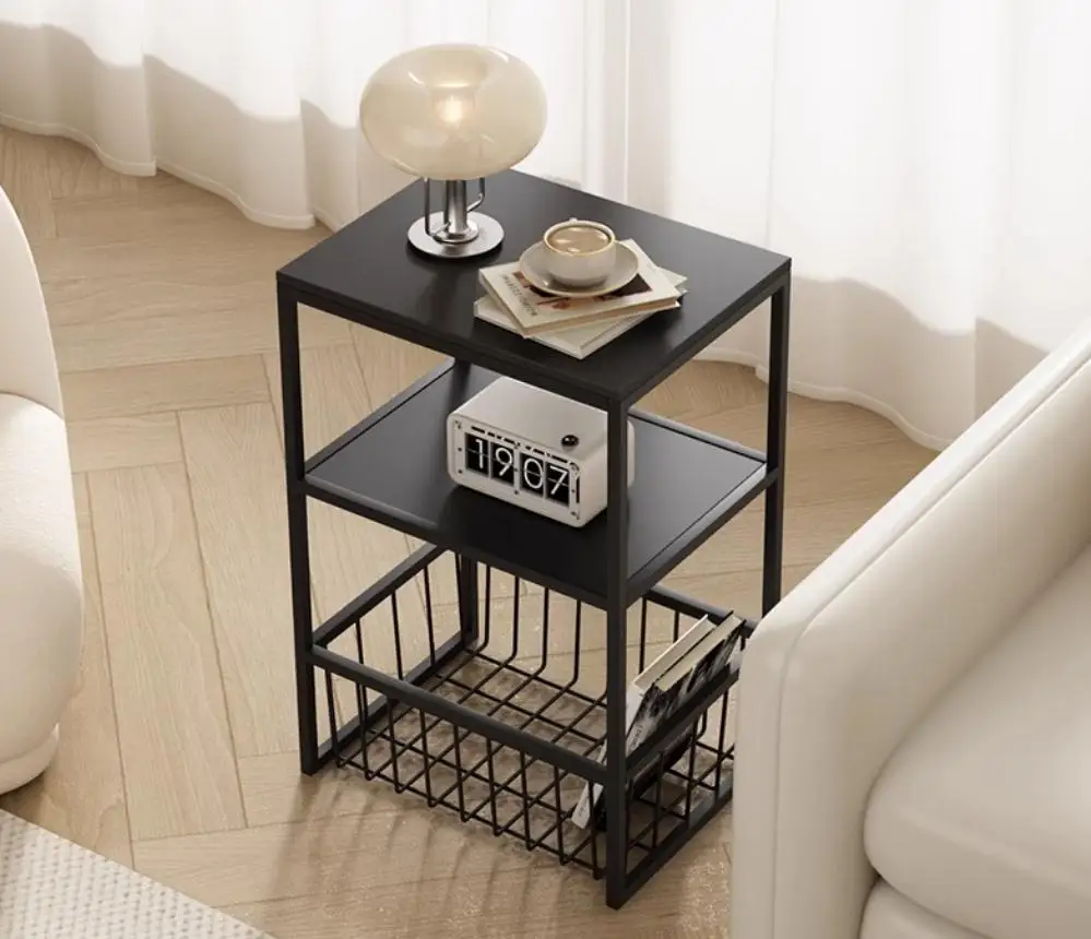 Multifunctional Creative Iron Storage Rack, Multi-Layer Minimalist Storage Rack For Living Room Balcony