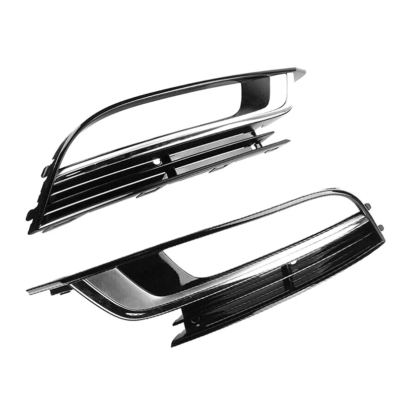 Front Bumper Grille Fog Light Grille Frame Fog Light Cover Car for VW CC 2013-2016 35D853666