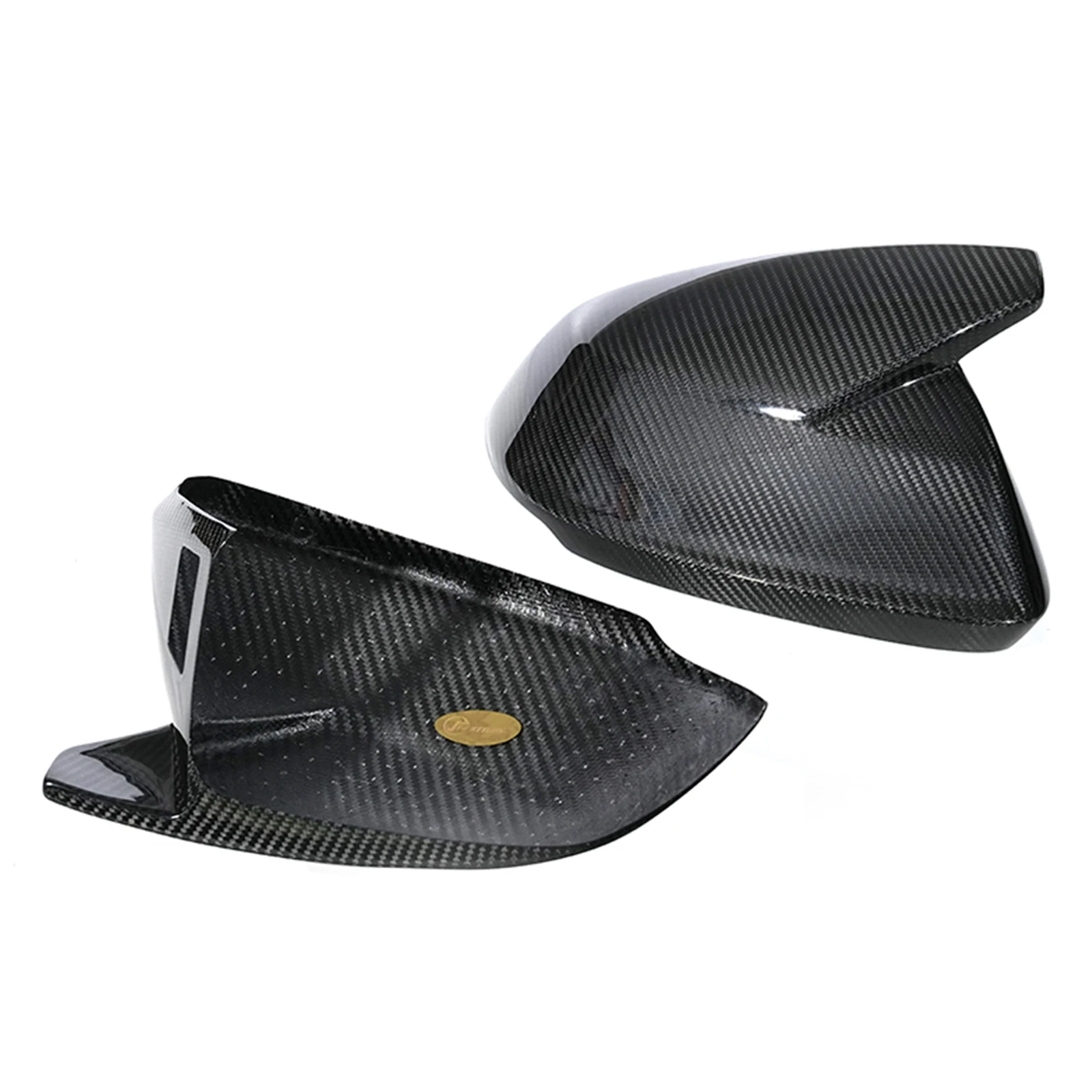 For Lamborghini URUS /Audi RS Q8 Q8 2018-2022 Mirror Cover Carbon Fiber Car Exterior Rear View Cap Rearview Shell Add On Type