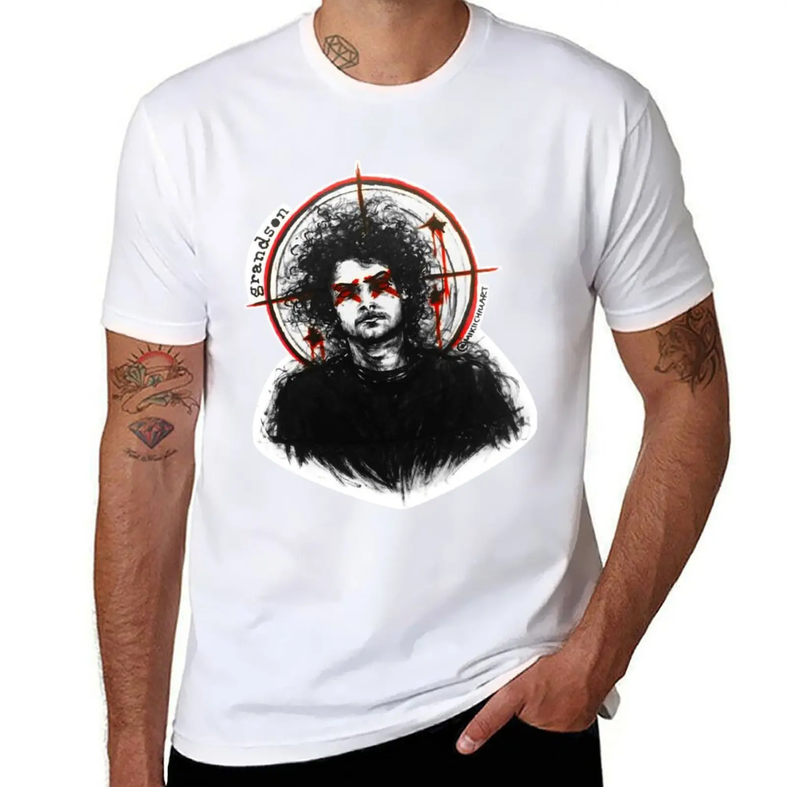 

91 - grandson T-Shirt mens graphic t shirts anime t shirts for man T-Shirt