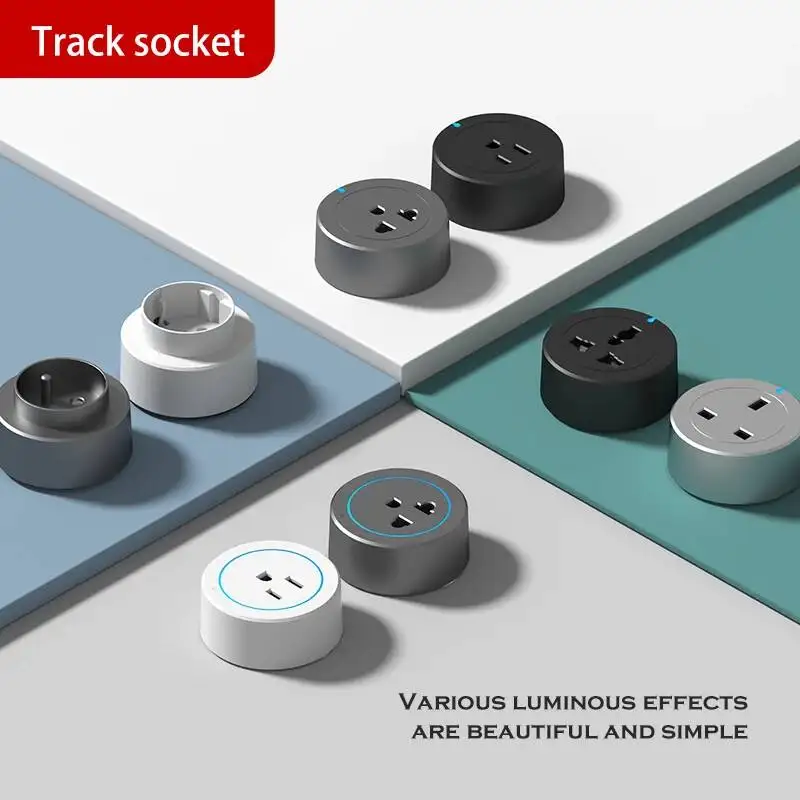Herepow Official Website Mobile Rail Socket UK EU US FR Universal 32A Home Appliance With USB Typec High Quality Plug Adapter