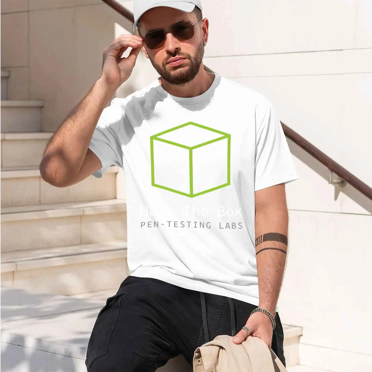 Hack The Box TESTING LABS 2026 New Model Men’s Short-sleeve crewneck T-Shirt Classic Casual Multiple Colors and Sizes for Daily