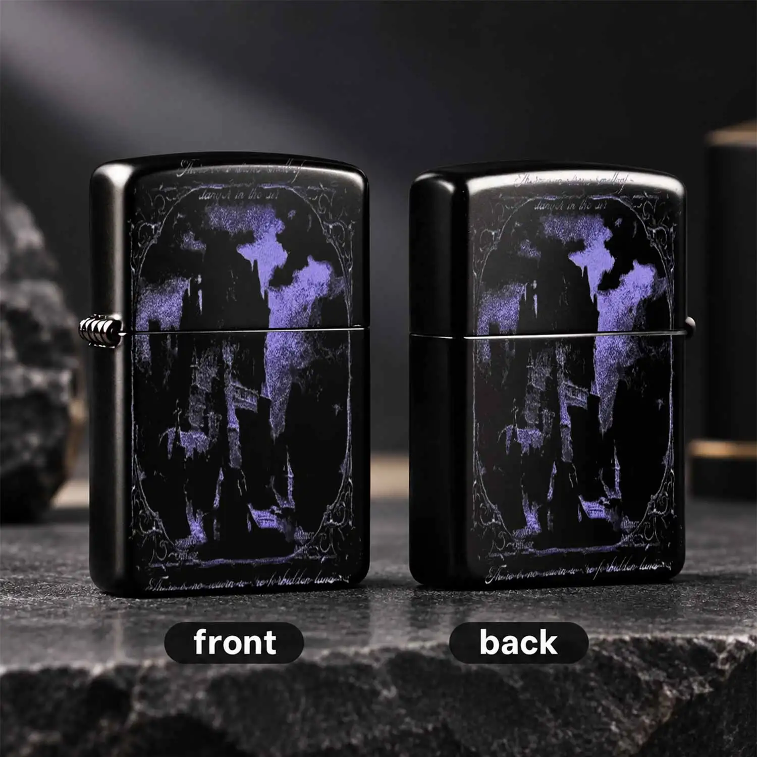 Vintage Artistic Print Portable Lighter, Atmospheric Retro Style Multi-Scene Usable Tool For Camping Gathering Daily Outing, Unique Decorative Practical Item, Durable Stylish Gift Choice For Friends Family A Humorous And Interesting Lighter