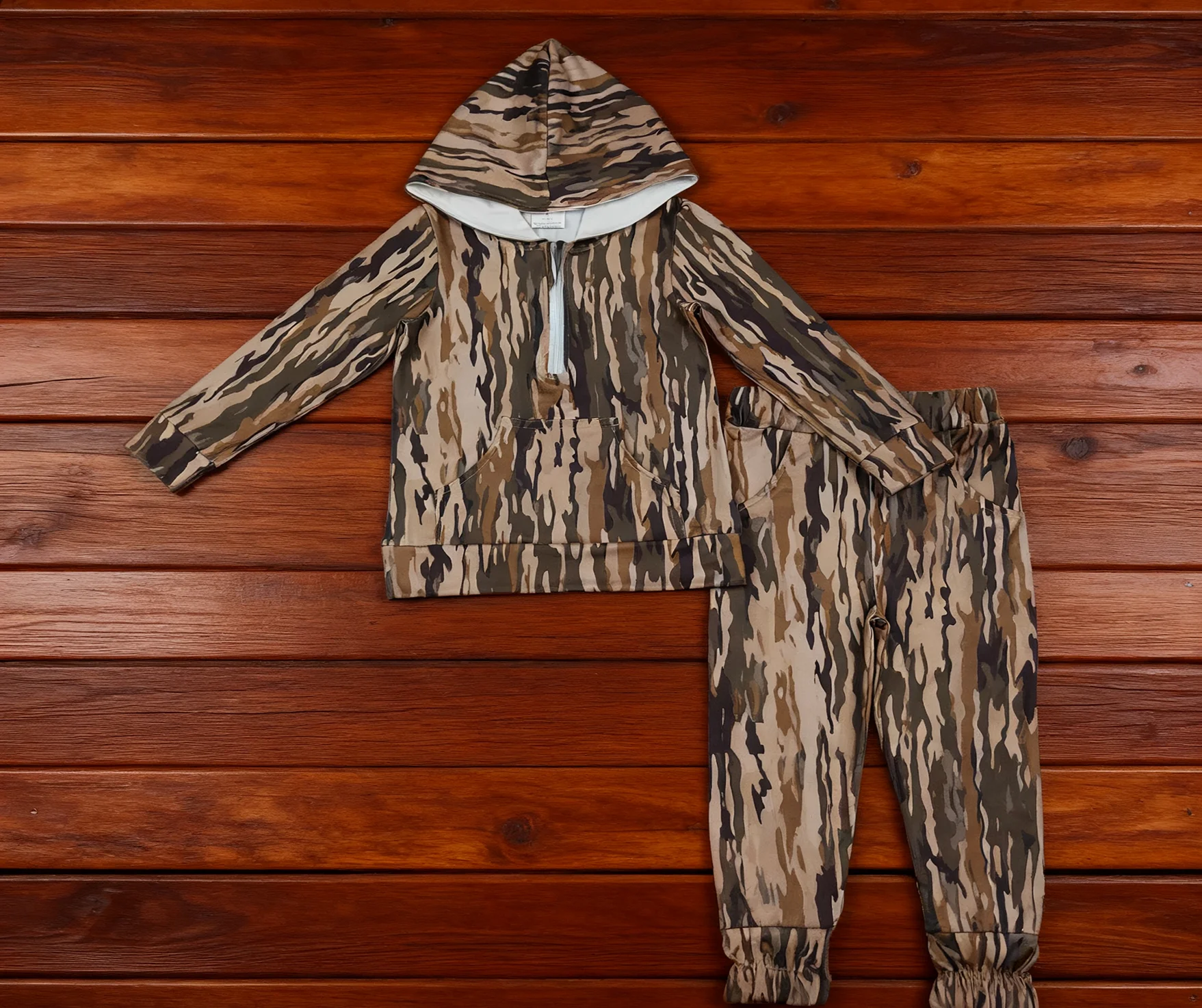 

Z1008-05 BLP1264 Kids Girls Outfit Long Sleeve Top With Pants Set Children Clothes