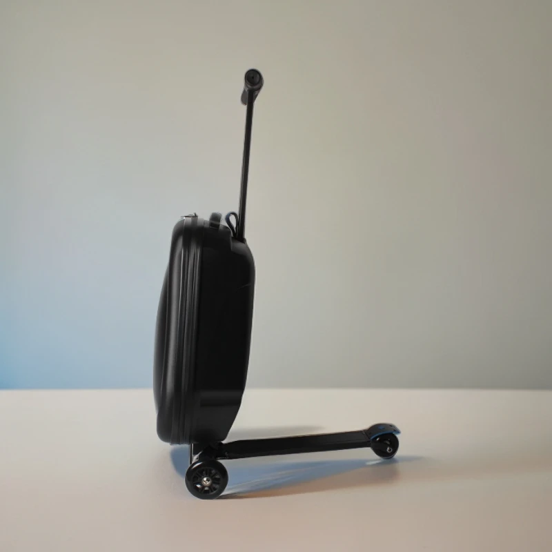 Business Multifunctional Scooter with Zipper Luggage Suitcase Men's Luggage