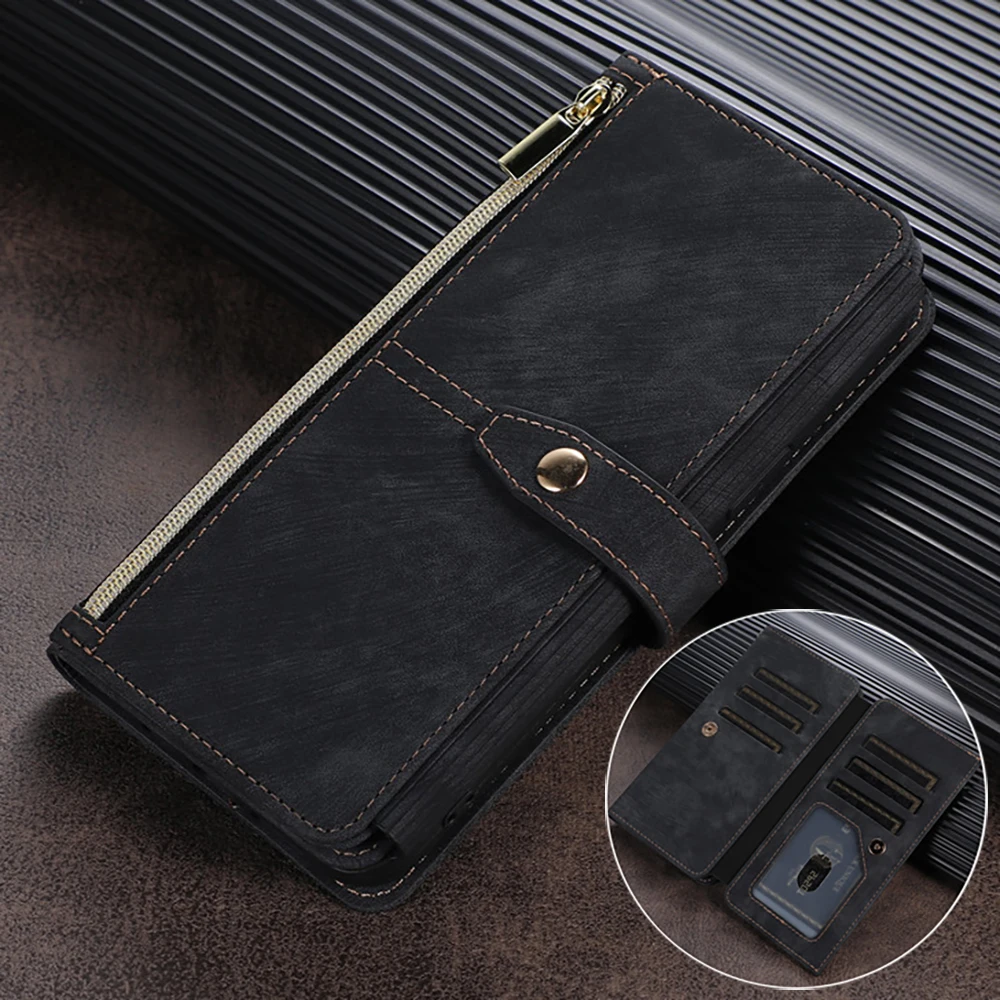Z Fold8 Ultra 5G Crossbody Zipper Leather Wallet Case For Samsung Galaxy Z Fold 8 Ultra Luxury Cover Samsung Z Fold8 Ultra Funda
