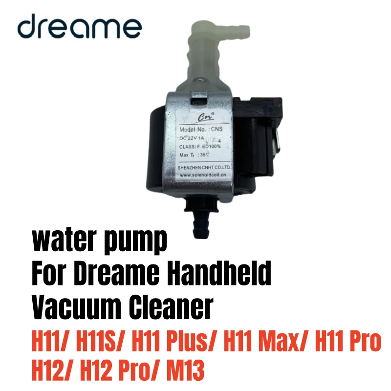Pompe à eau originale pour aspirateur à main Dreame H11/ H11S/ H11 Plus/ H11 Max/ H11 Pro/ H12/ H12 Pro/ M13, pièces de rechange
