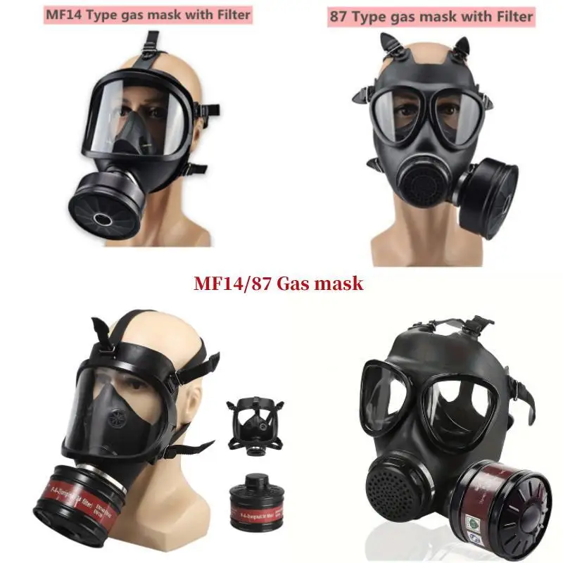 

Новый респиратор MF14/87, полнолицевой противогаз с фильтром из активированного угля для защиты от парары, химикатов и ядерного загрязнения