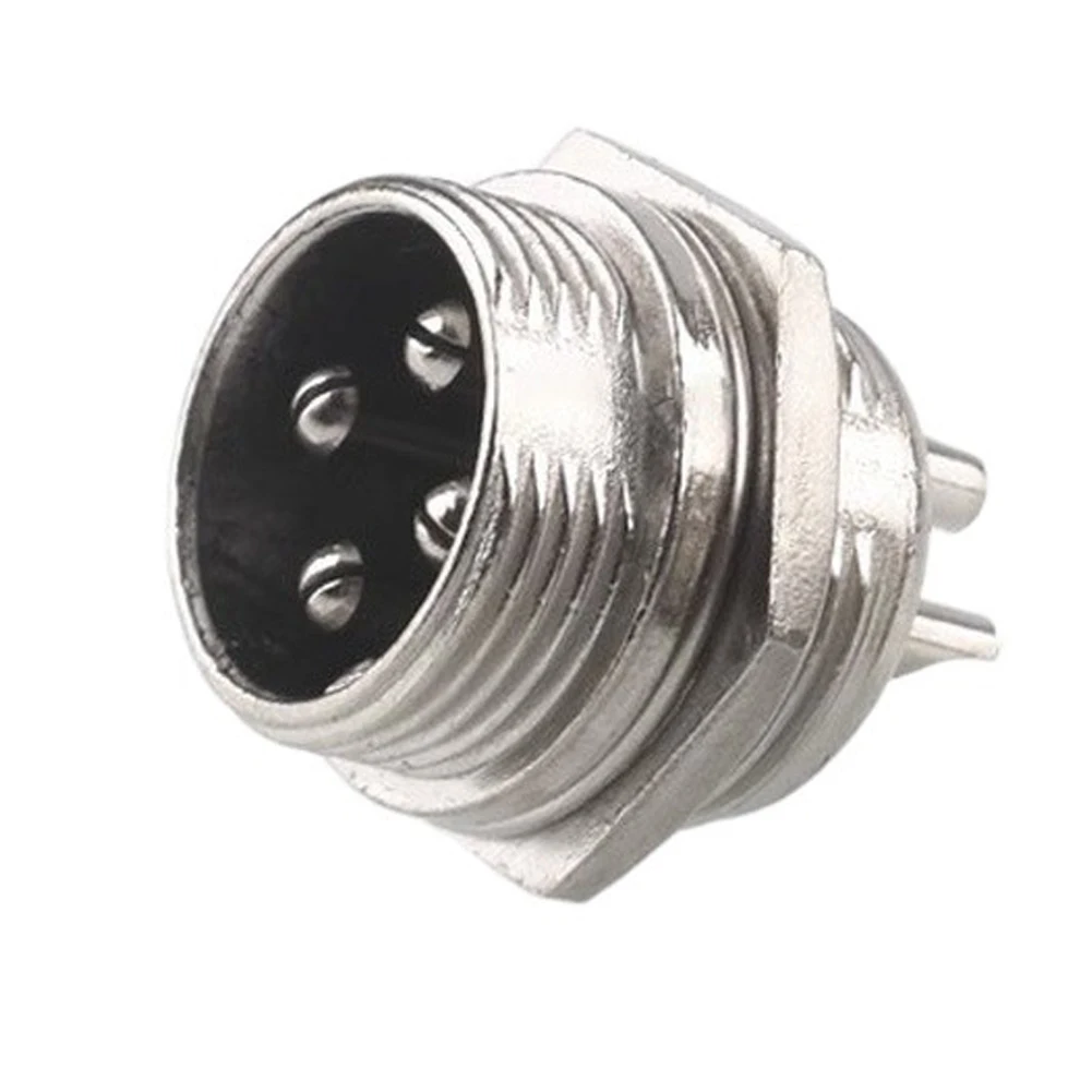 Electrical Connector Kit for CB Radio Microphones Featuring 4-Pin Male and Female Compatible with For Cobra Radio Models