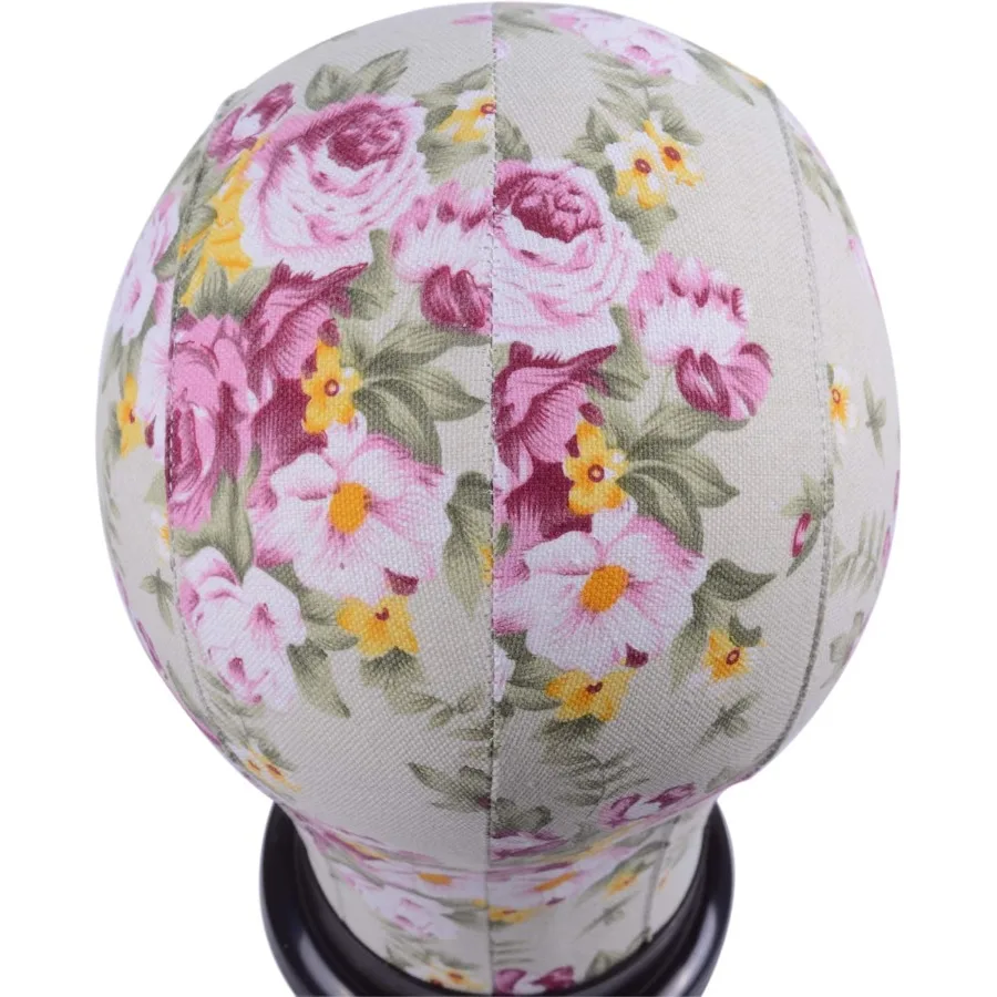 1 قطعة قماش كتلة رئيس عارضة أزياء رئيس للشعر التمديد الدانتيل الباروكات صنع وعرض التصميم باللون الوردي مع 22 حجم مثالية ل