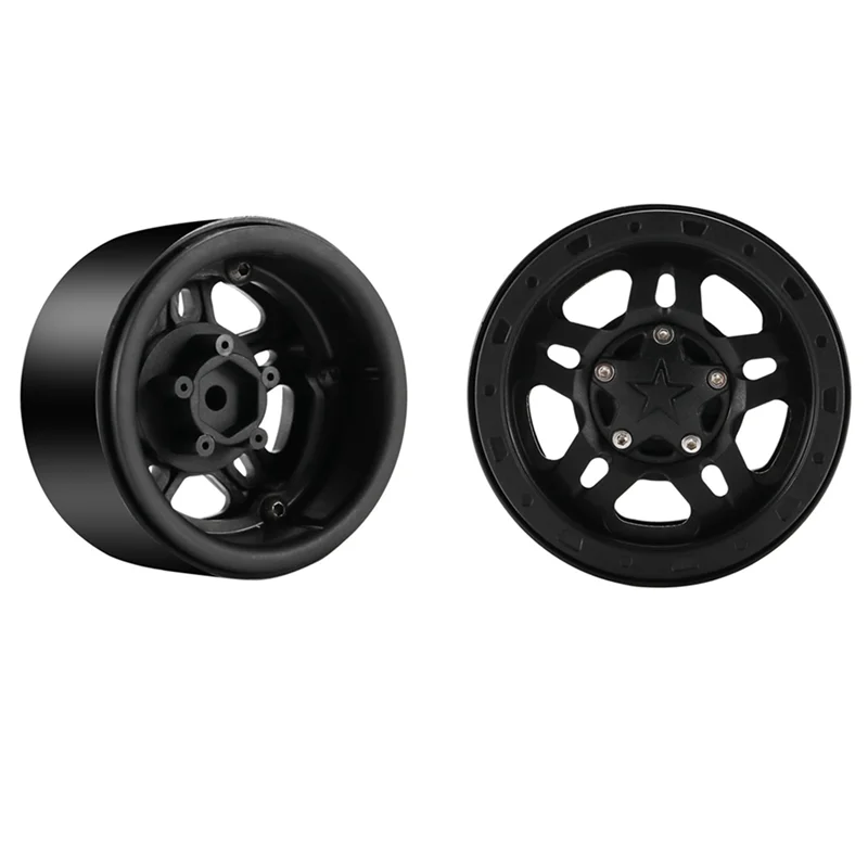 

8PCS Plastic Beadlock 2.2 Wheel Hub Wheel Rims For 1/10 RC Crawler Car Axial SCX10 Wraith Capra RR10 Traxxas TRX4 D90-Y44A