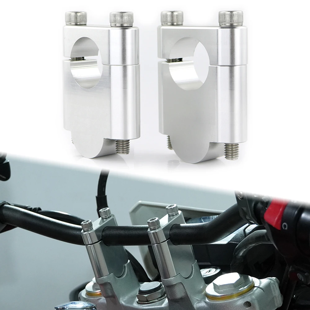 

For Honda NC700X/S NC750X/S Grom MSX125 ST1100 TRX450R CB750 22mm 7/8" Handlebar Risers Mounting Fat Bar Risers Clamp Motorcycle