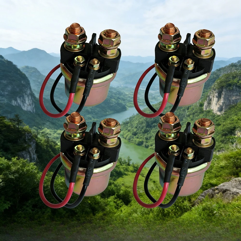 

1pc/4pc 12v Motor Starter Relay for PWC 15HP 30HP 40HP 50HP 60HP 4-Stroke Gaso Engine Generator KOHLER CH440 Engine Accessories