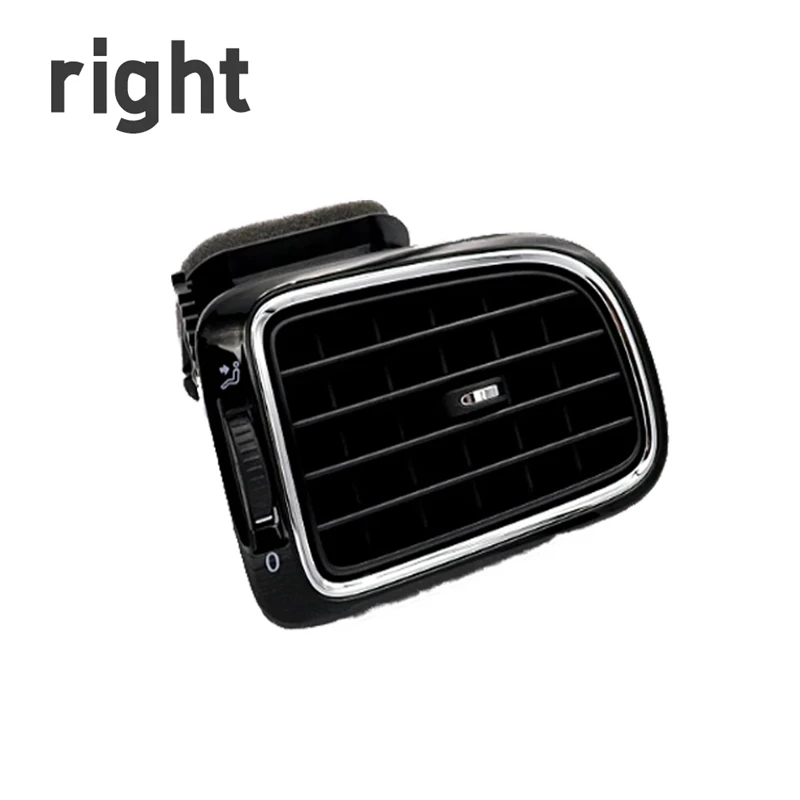 Car Glossy Black Front Dashboard AC Air Vent For Polo 2011-2018