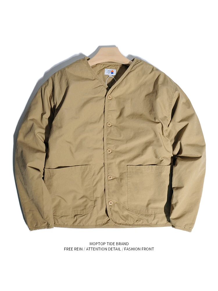 

Retro Mr. WH No-Ne Cotton Jaet Men's Winter Diamond Pattern Cotton Clothes Outdoor Sports Men's Faion Outerwear