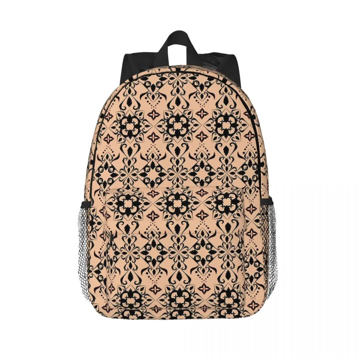 

Damask And Thai Pattern Backpack Hot Sale Daypack Large Capacity Boys Girls BookBag Shoulder Bags for Men Women Kids School Bag