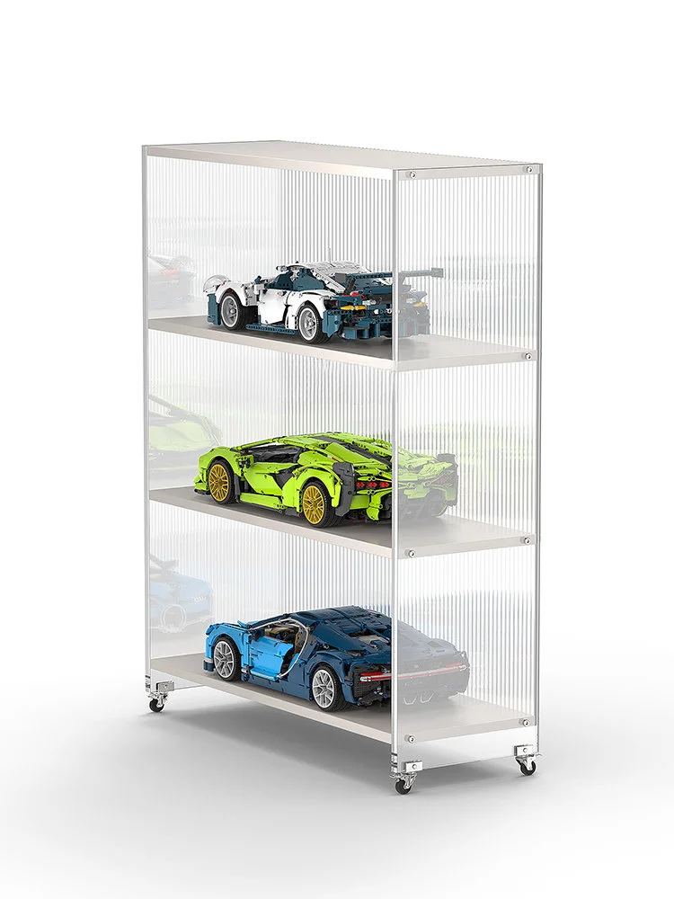 Living Room Display Cabinet Home Acrylic Bookcase Model Toy Storage Showcase Customization