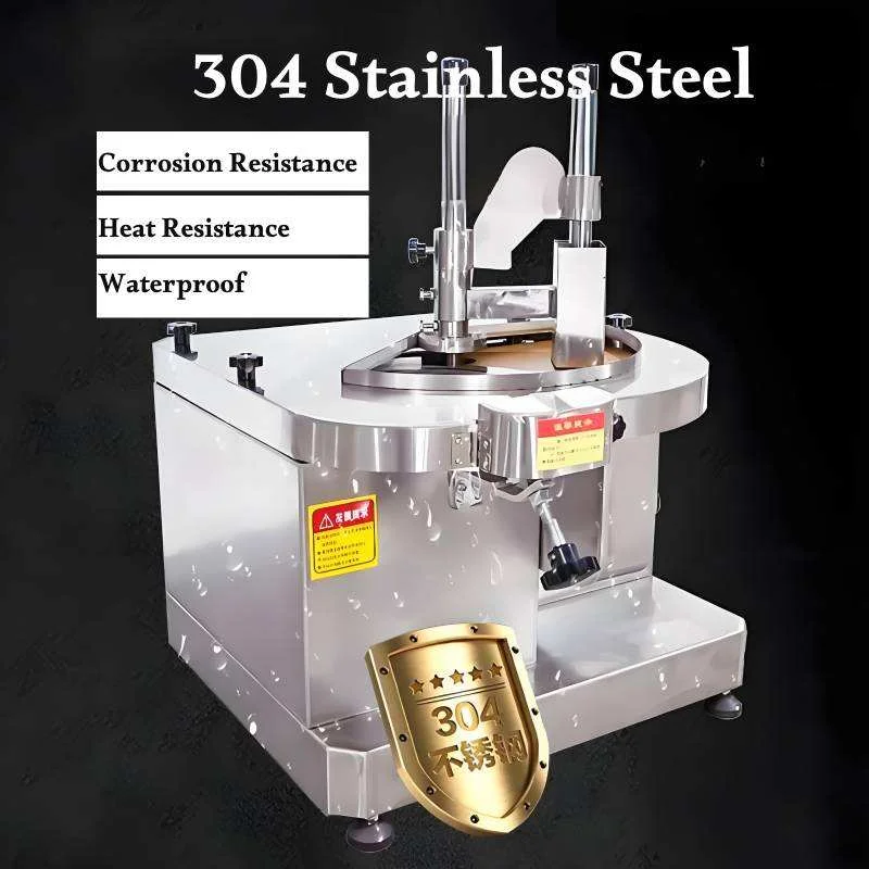 

Электрическая мясорубка коммерческая/бытовая, из нержавеющей стали, автоматическая, для нарезки, измельчения и кубиков, 850 Вт