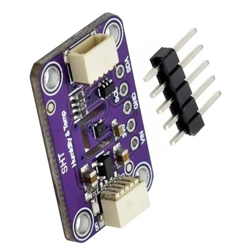 Módulo de temperatura e umidade do sensor de temperatura e umidade JABS-SHT45 para interface Qwiic
