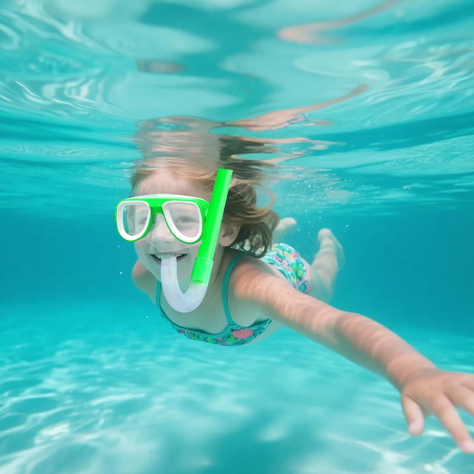 

Детские очки для дайвинга, маска, дыхательная трубка, противоударная, противотуманная, прочные, подводные очки для плавания, набор аксессуаров для подводного плавания