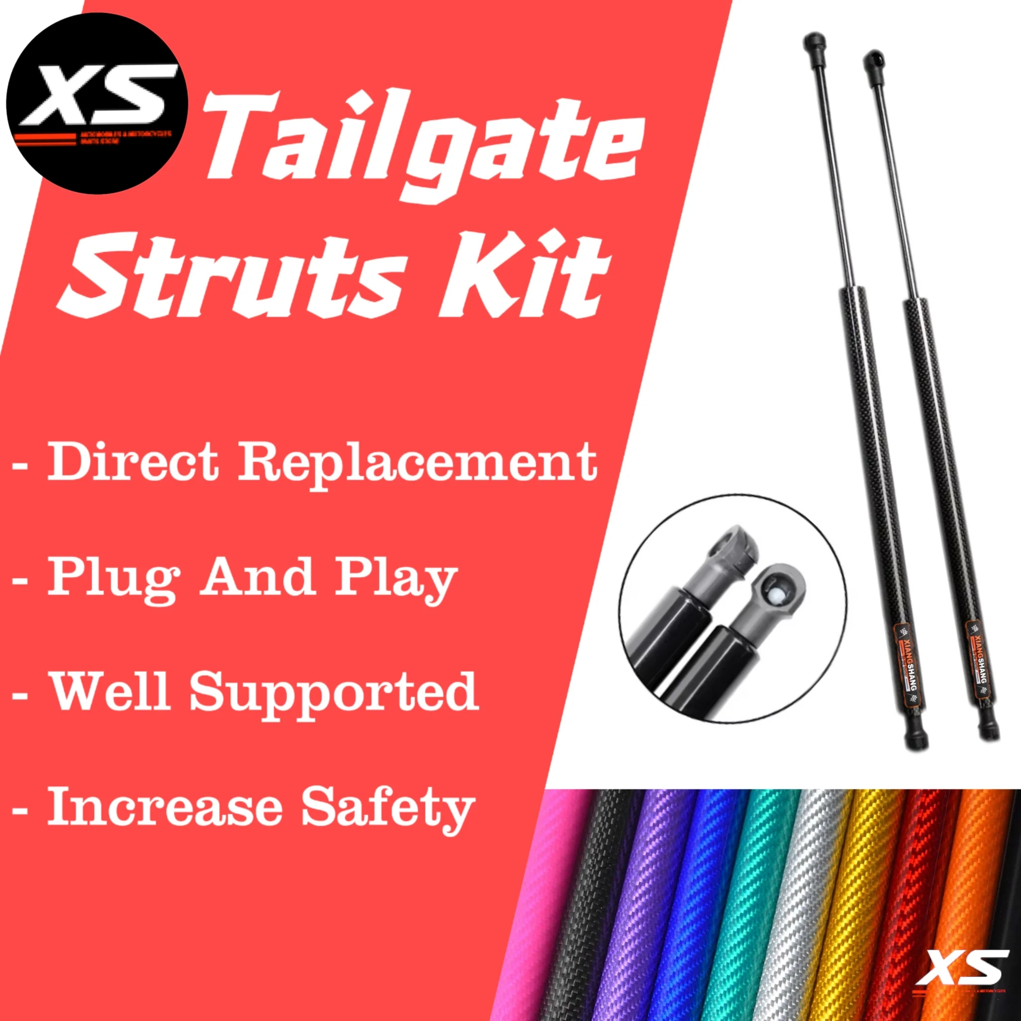 Rear Tailgate Struts For Nissan X-Trail T30 SUV 2000-2007 Trunk Boot Lift Supports Prop Rod Gas Spring Damper Shocks 90451-8H31A