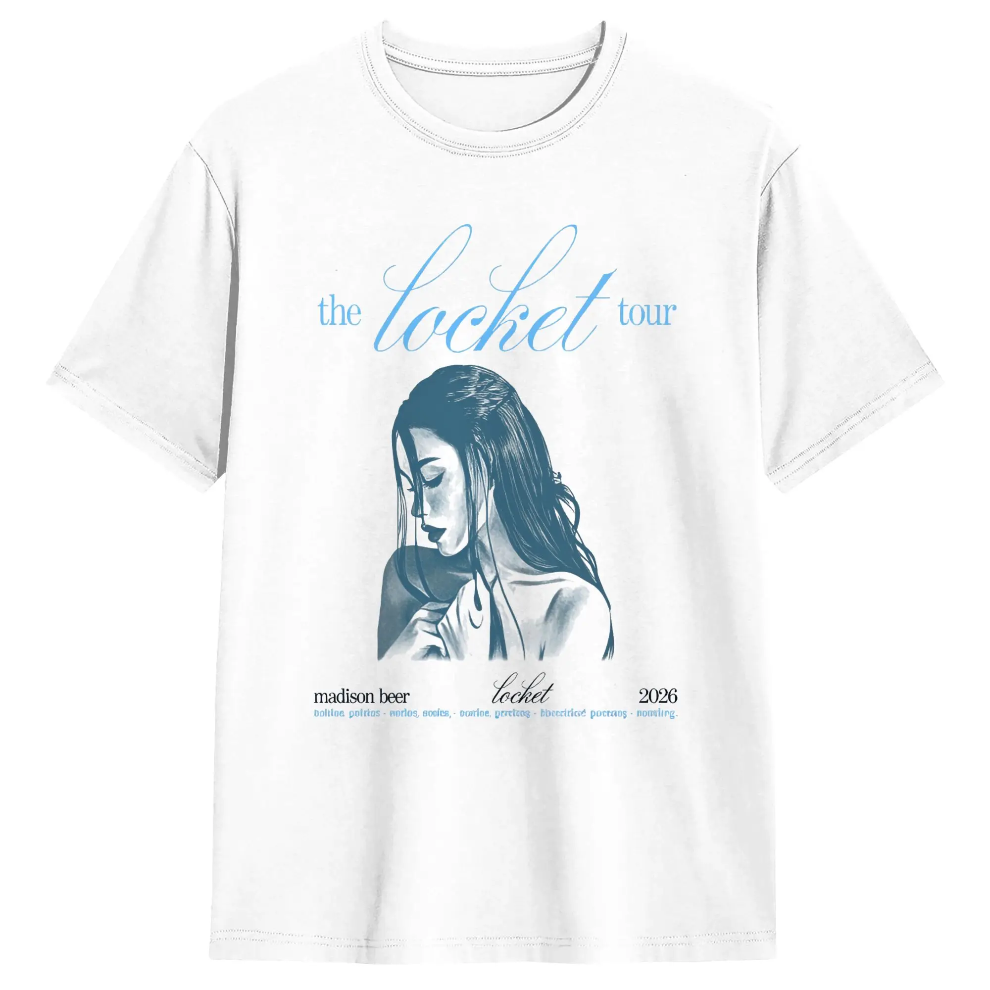 Vintage T Shirt The Locket Madisons Beer  Cotton T-Shirts  Novelty Tshirt for Adult Summer Aesthetic Loose Short Sleeve Top Tees