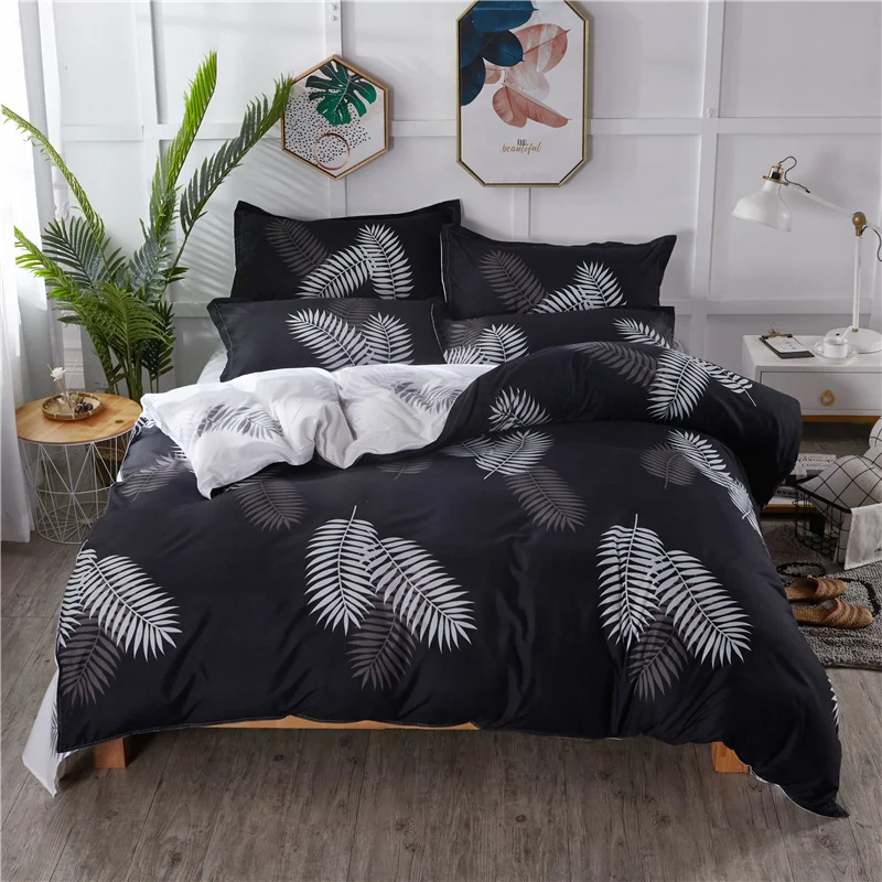 4-piece bedding set comforter set Soft and comfortable  for be suited to four seasons Suitable for the room dormitory