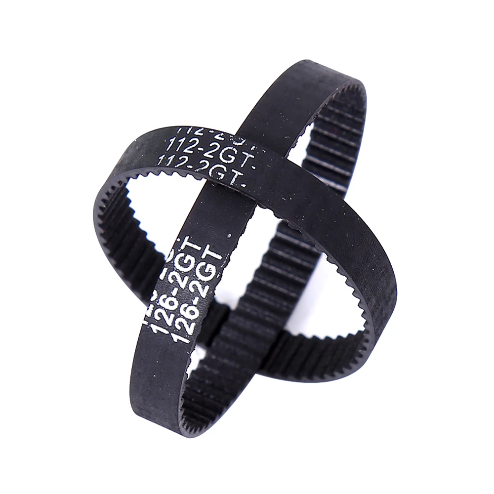 Pièces d'imprimante 3D GT2 à boucle fermée, courroie de synchronisation en caoutchouc de 2mm, 6mm, 110mm, 112mm, 122mm, 158mm, 200mm, 280mm, 300mm, 400mm, 610mm, 852mm, partie environnementale