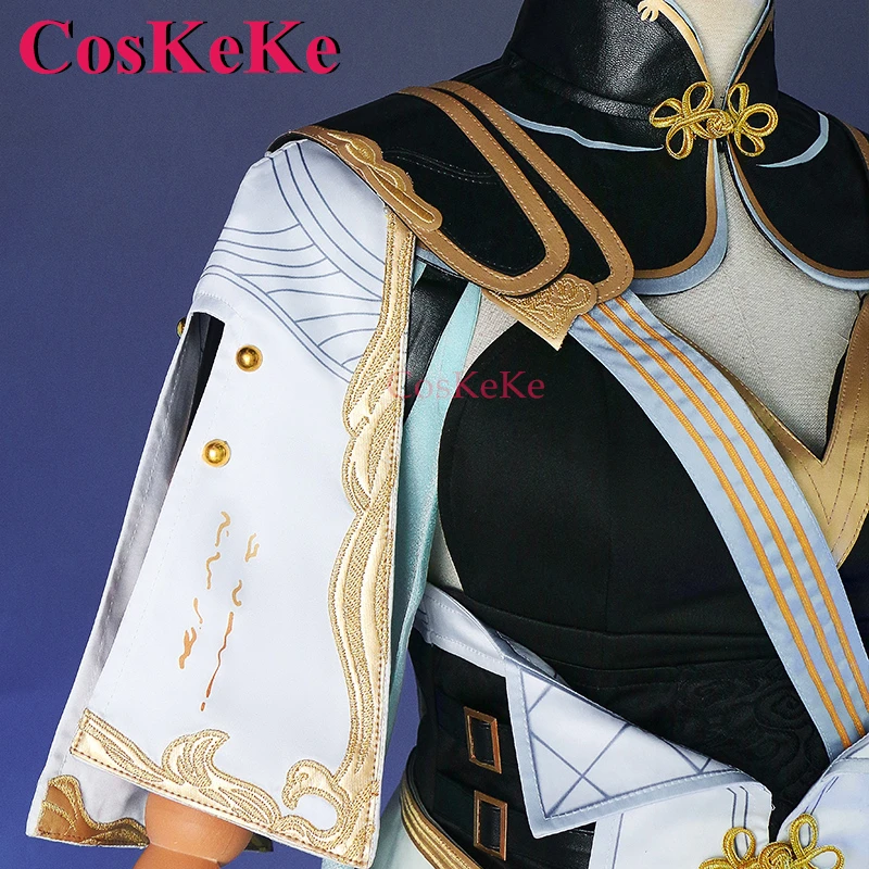 Coskeke jinhsi-コスプレ衣装,波状のゲーム,美しいユニフォームドレス,フルセット,アクティビティパーティー,ロールプレイ服,新しいファッション