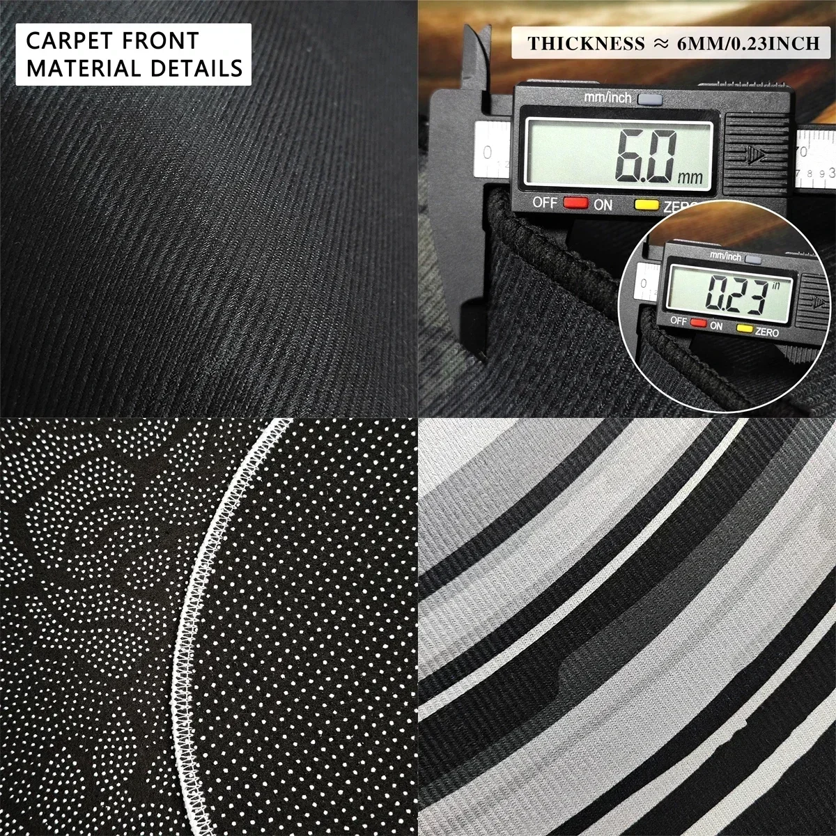 Entrance Door Mat Semi-circular Carpet Outdoor Rug Home Entry Doormat Courtyard Garden Spring Style Decorative Floor Mats 현관 매트