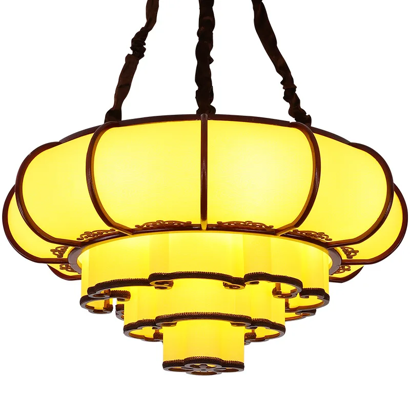 

Chinese Restaurant Chandelier Corridor Hot Pot Restaurant Hotel Hotel Antique Lantern Xiangyun