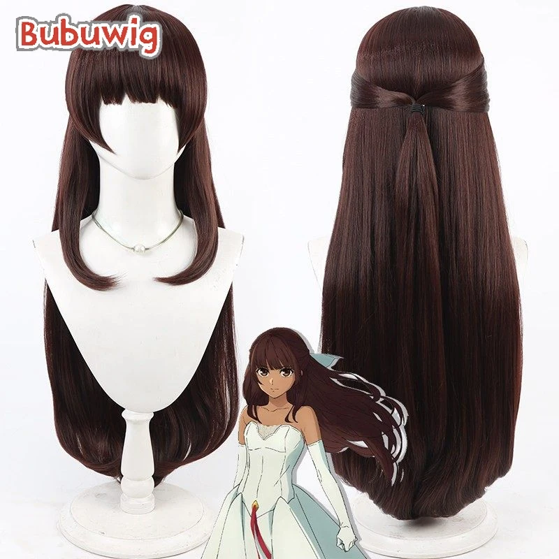 

Синтетический парик Bubuwig Tiné Chelc для косплея Fate/strange, 80 см, длинный, прямой, темно-коричневый, термостойкий