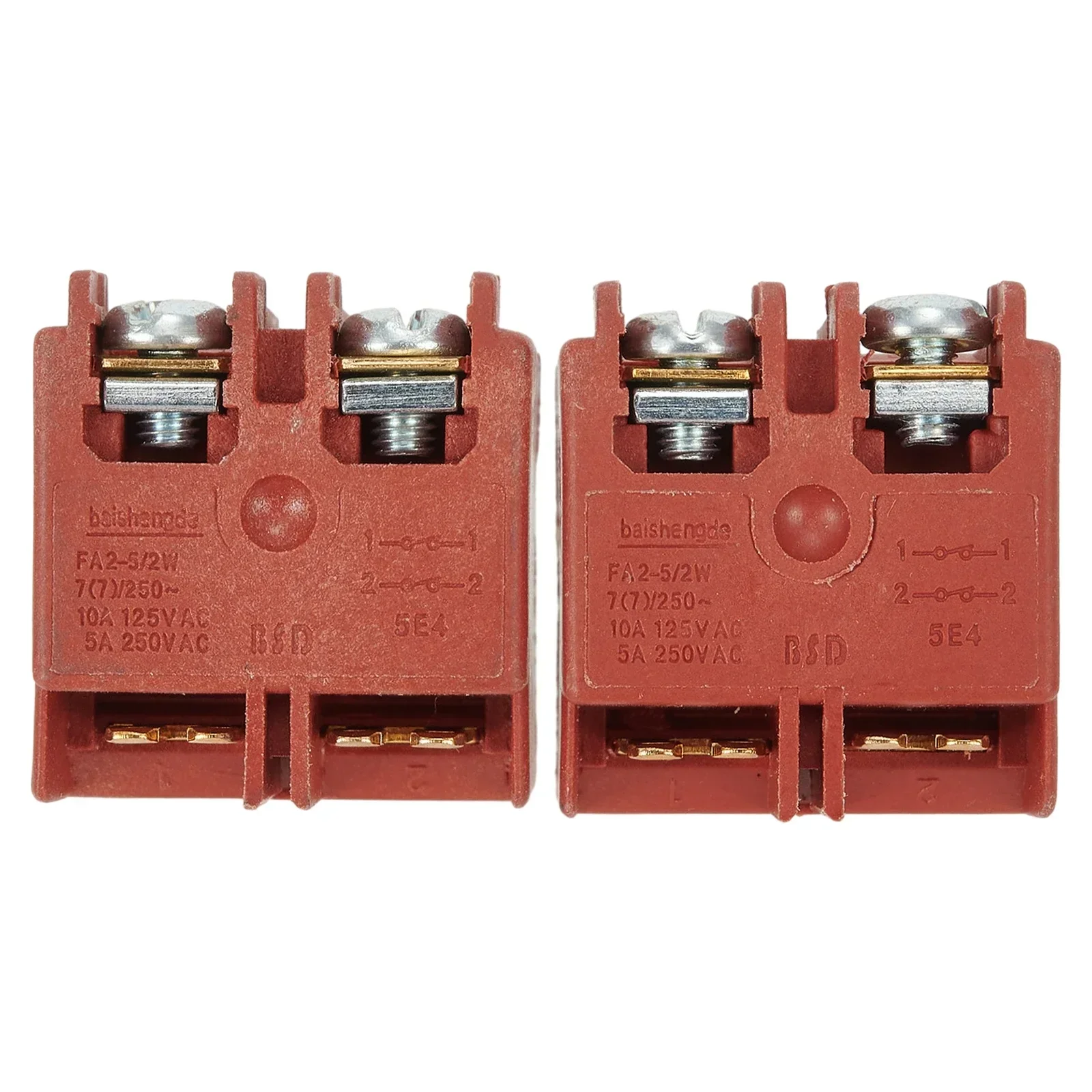 Interruptor de amoladora angular de contacto momentáneo, 2 uds., interruptor de botón de amoladora angular para Bosch GWS6/8-100 TWS6600, accesorios