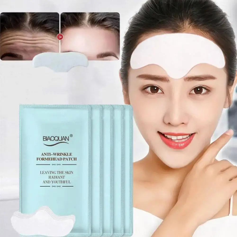 5g*10pc Forehead Wrinkle Removal Patch Fade Forehead Lines Lifting Skin Anti-wrinkle Frown Lines Firming Treatment Sti V5a7