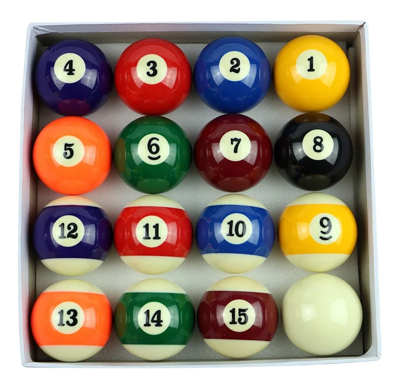 Billiard Pool Ball Set, Billiard Accessories, 57.2mm, 2-1/4