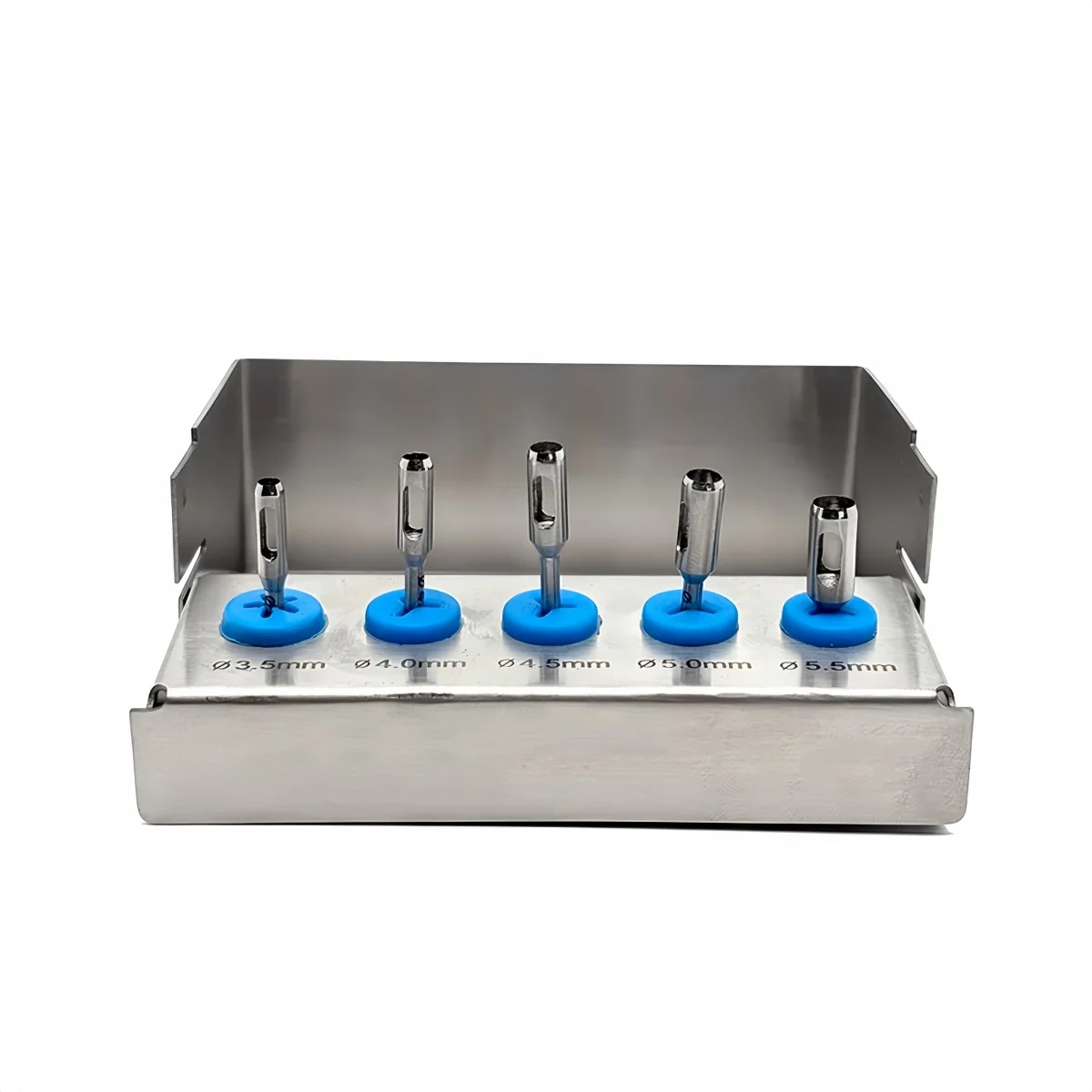 5 قطعة زرع الأسنان الأنسجة لكمة الفولاذ المقاوم للصدأ اللثة حلقة القاطع قبضة يد بسرعة منخفضة أدوات جراحية متوافقة