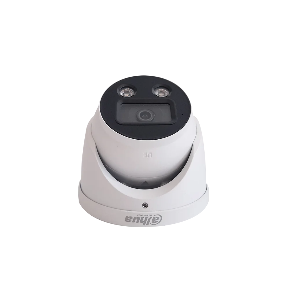 IP Camera IPC-HDW5541H-ASE-PV Dahua 5MP Active Deterrence Eyeball WizMind Network IP Camera Built-in Mic and Speaker