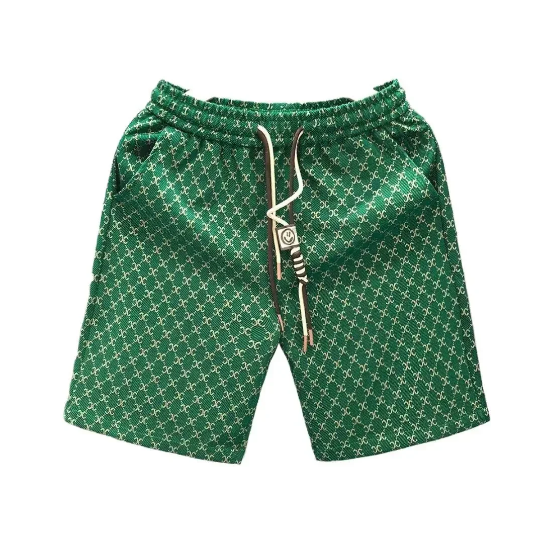 LIBIELIY الرجال المألوف الراقية السراويل غير رسمية تنوعا منتصف طول مستقيم الساق بناطيل الشواطئ الصيف الفاخرة خفيفة الوزن Trous #5