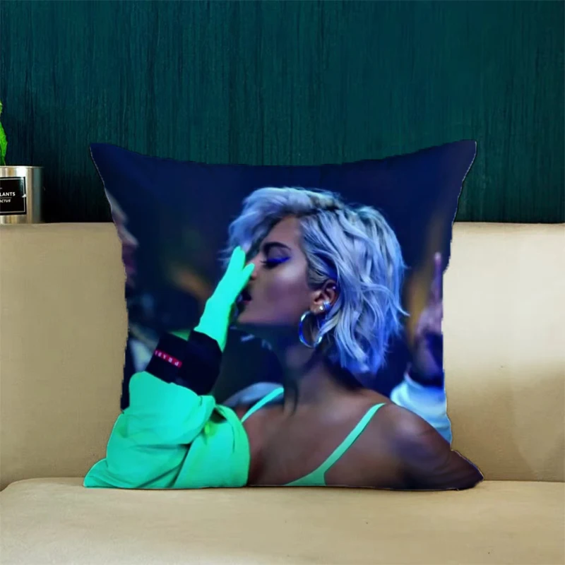 

Decorative Pillowcase 40x40 David Guetta Bebe Rexha Cushion Covers for Decorative Cushions Cover for Living Room Cushions Pillow