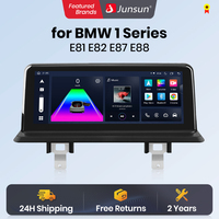 Junsun 8+256GB Car Stereo Multimedia For BMW 1 Series E87 E81 E82 E88 CCC CIC Wireless CarPlay PlAuto Radio GPS IPS Screen