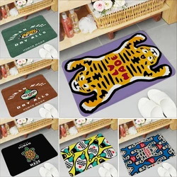 Cartoon Floor Mats Bath Super Absorbent Diatom Mud Carpet Non Slip Kitchen Area Rugs for Home Bedroom Decor Entrance Doormat