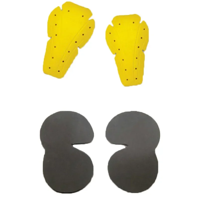 

Riding protect Gear CE Insert Armor Knee Hip Protector Pads Motorcycle Pants Replacement Silica Gel (2 X Knee Pads+2 X Hip Pads)