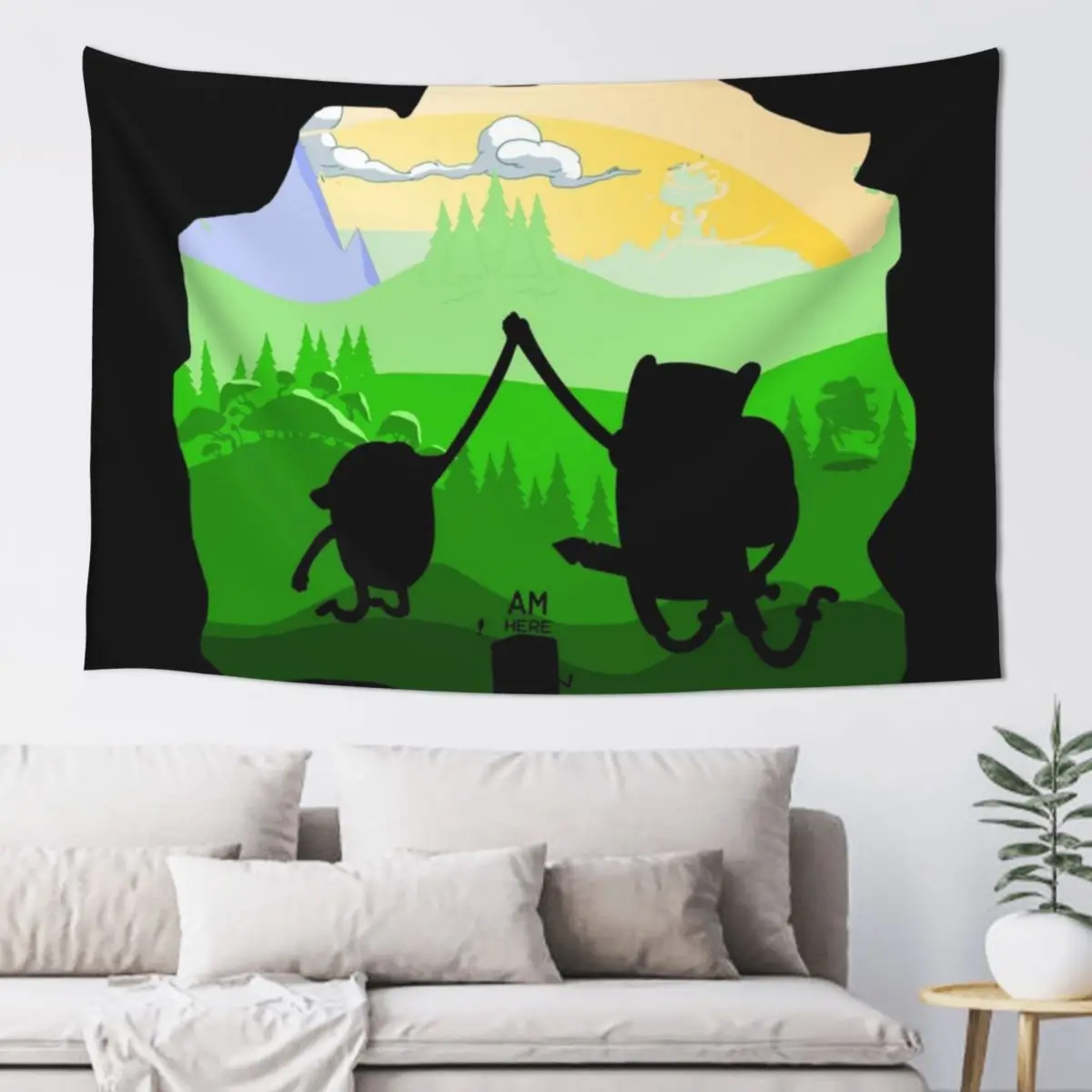 

adventure time fanart Tapestry Bedroom Decoration Decorative Wall Mural Decoration For Rooms Decoration Home Tapestry