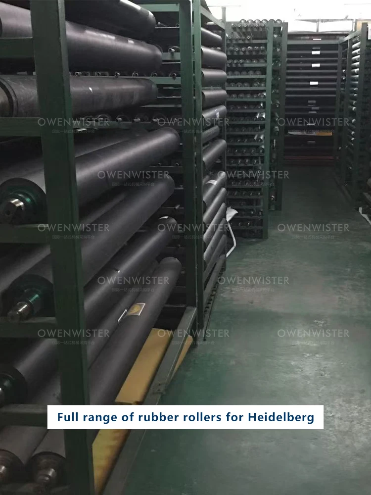 Imported new Rubber roll high quality for Heidelberg GTO46 GTO52 KORD64 MO SM74 SM102 machine printing spare parts  printer