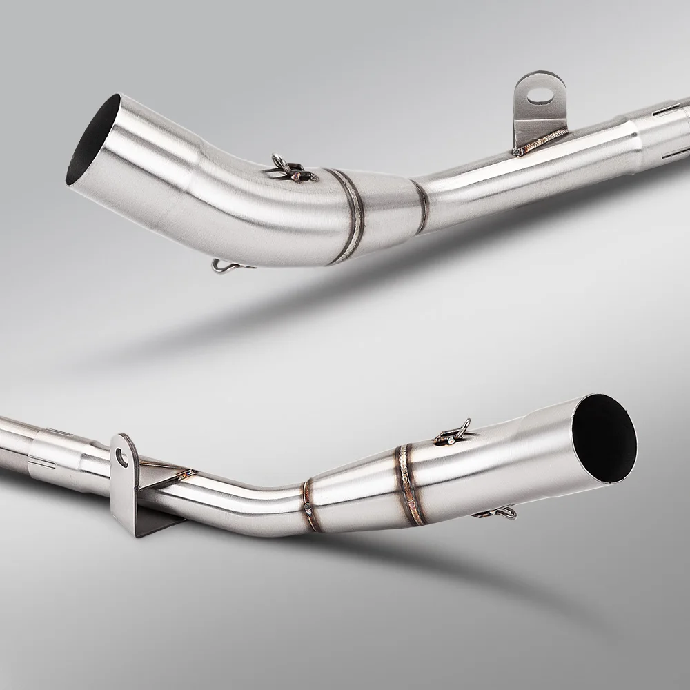 For Honda MSX125 2021-2026 Exhaust Front Link Pipe, Adapter For 51mm Muffler Tail Pipe Racing Modified Exhaust System