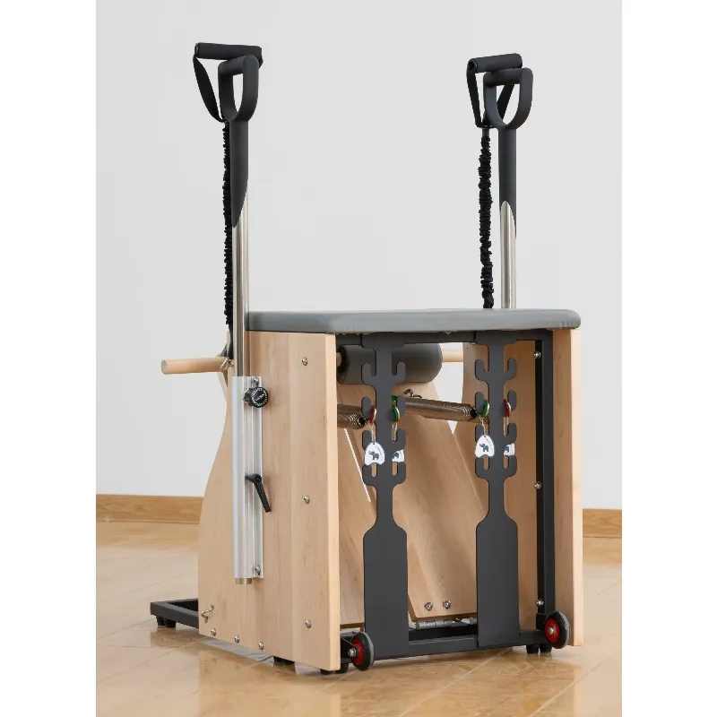 كرسي Wunda متين من خشب القيقب من YTYIN لتمارين اليوجا في صالة الألعاب الرياضية أو الاستخدام المنزلي #5