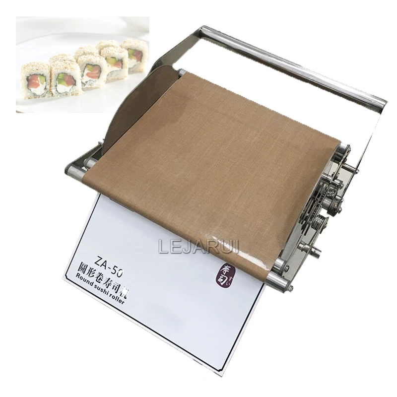 Máquina para hacer rollos de sushi cuadrado redondo comercial, máquina automática para hacer bolas de arroz y algas marinas, máquina para hacer sushi japonés