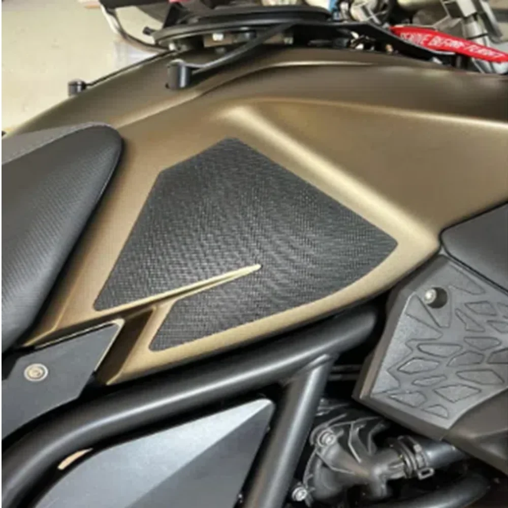 Coussretours de Traction Antidérapant pour Moto BMW F800GS 2015-2017, Précieux Sous-Protecteur de Réservoir de Carburant Latéral, Autocollants, Poignée de Genou